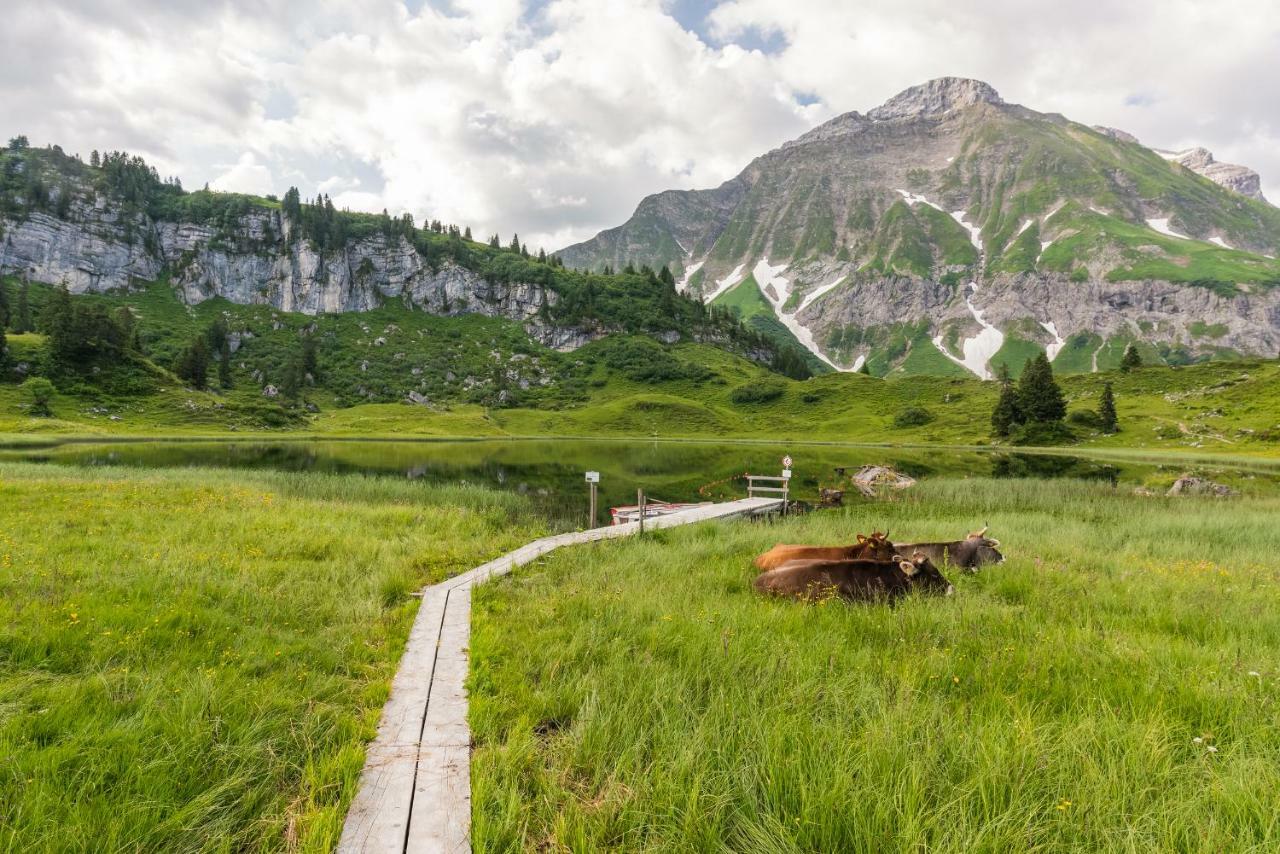 Alpenappartement Bergkoenig Warth  ภายนอก รูปภาพ