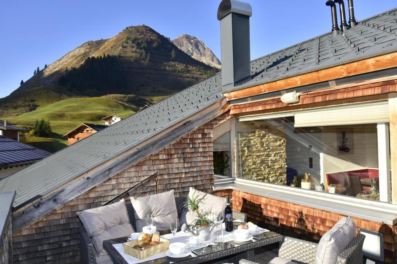 Alpenappartement Bergkoenig Warth  ภายนอก รูปภาพ
